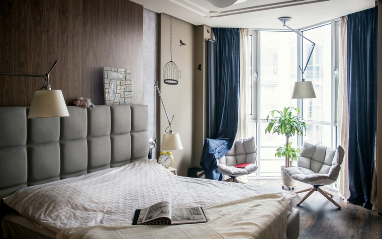 Интерьер спальни в квартире (18 фото)