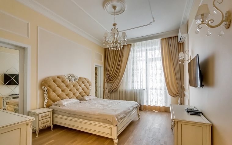 Дизайн интерьеров спален в классическом стиле (фото)