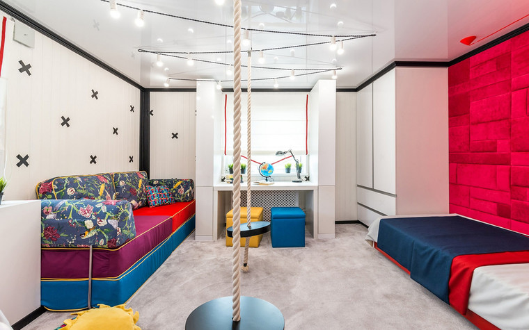 Фото дизайна интерьера детской комнаты