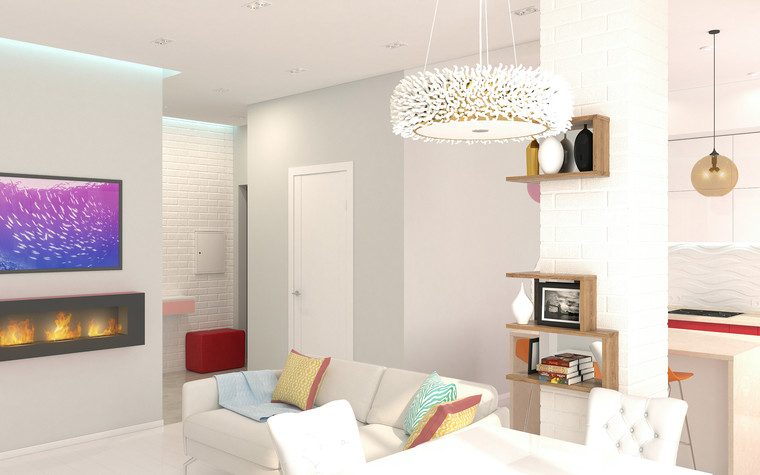Примеры дизайна квартир-студий: фото интерьеров студии