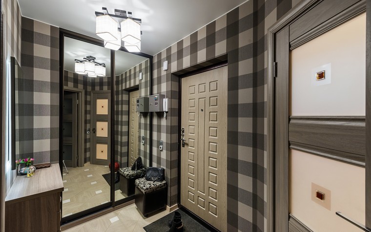 Квартира. коридор из проекта Проект квартиры 45 кв.м в стиле, фото №78556