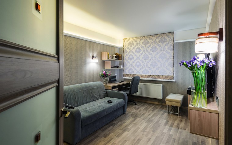 Квартира. гостиная из проекта Проект квартиры 45 кв.м в стиле, фото №78561