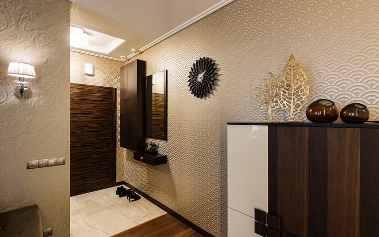 Квартира. холл из проекта Современный интерьер квартиры площадью 120 кв.м, фото №78663