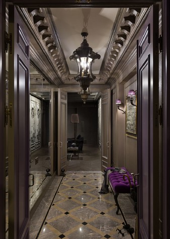 Квартира. коридор из проекта Квартира с террасой в историческом центре города., фото №79733