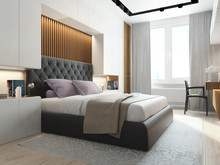 Квартира &laquo;Квартир 75 кв.м&raquo;, спальня . Фото № 25189, автор Логвинова  Екатерина 