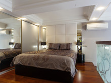 Квартира &laquo;Апартаменты в Парке Мира, Москва&raquo;, спальня . Фото № 25237, автор Савченко Елена