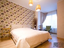 Квартира &laquo;Стокгольм на набережной Робеспьера&raquo;, спальня . Фото № 25260, автор Fisheye Architecture & Design   Александр