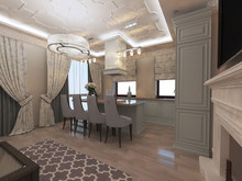 Квартира «Европа», кухня . Фото № 25294, автор Нураева Аида