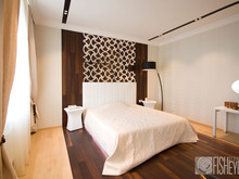 Квартира &laquo;Парадная эклектика.  Квартира в центре Петербурга&raquo;, спальня . Фото № 25336, автор Fisheye Architecture & Design   Александр