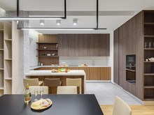 Квартира «Функциональный простор», кухня . Фото № 25344, автор Art-i-Сhok 