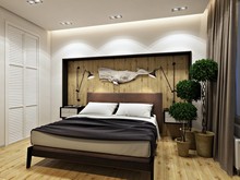 Квартира &laquo;LOFT на Обводном канале&raquo;, спальня . Фото № 25448, автор Fisheye Architecture & Design   Александр