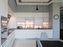 Квартира «Квартира в стиле минимализм», кухня . Фото № 25503, автор Петунин Александр