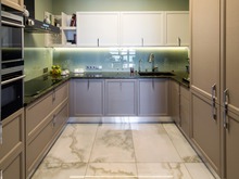 Квартира «Квартира в ЖК Седьмое Небо», кухня . Фото № 25729, автор DVEKATI Студия