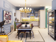 Квартира «Квартира в ЖК Barkli Park», кухня . Фото № 25750, автор DVEKATI Студия