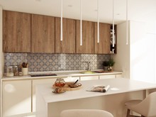 Квартира «Гармония настоящего», кухня . Фото № 26080, автор Art-i-Сhok 