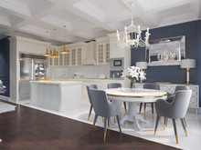 Квартира «American Dream», кухня . Фото № 26579, автор Маркус-Симонян Гиля