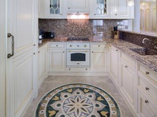 Квартира «Двухуровневая квартира с зимним садом», кухня . Фото № 26733, автор Чащина Оксана