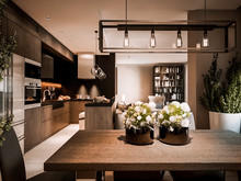 Квартира «ЖК Лосиный Остров», кухня . Фото № 26797, автор INRE 