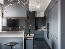 Квартира «квартира на Студенческой улице», кухня . Фото № 26809, автор Gallery63 