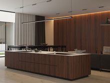 Квартира «Ближе к природе», кухня . Фото № 26827, автор Новиков Андрей