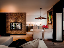 Квартира «Kuchino», кухня . Фото № 26983, автор INRE 