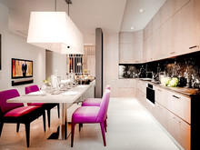 Квартира «Bogorodskoe», кухня . Фото № 27057, автор INRE 