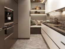 Квартира «Квартира в ЖК Новое Тушино», кухня . Фото № 27084, автор Жданов Евгений