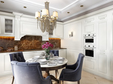 Квартира «Квартира с потайным кабинетом.», кухня . Фото № 27104, автор Козлова Екатерина