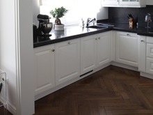 Квартира «4-х комнатная квартира на Лермонтовской», кухня . Фото № 27140, автор Нестеренко Юлия