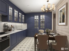 Квартира «Дизайн квартиры в духе американской классики», кухня . Фото № 27445, автор GM-Interior GM-interior