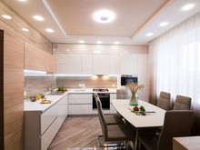 Квартира «Набережный квартал», кухня . Фото № 27583, автор Chvyzh Dmitriy