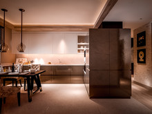 Квартира «SKY», кухня . Фото № 27612, автор INRE 