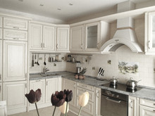 Квартира «Таунхаус для жизни», кухня . Фото № 27877, автор Андреевы Андрей и Екатерина