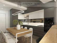 Квартира «FOREST SILENCE», кухня . Фото № 27980, автор Сытник Евгения