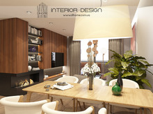 Квартира «Дизайн двухуровневой квартиры для молодой семьи», кухня . Фото № 28138, автор Сытник Евгения