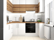 Квартира «Мох - неплох?», кухня . Фото № 28185, автор Баучкина Марина