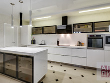 Квартира «Белоснежная квартира для молодой семьи в г. Ростова-на-Дону», кухня . Фото № 28301, автор Ефремова Наталия