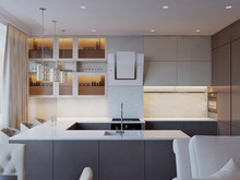 Квартира «Полет бабочки», кухня . Фото № 28400, автор Нестеренко Юлия