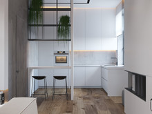 Квартира «UI013», кухня . Фото № 28428, автор Yousupova 