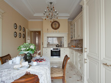 Квартира «Скромное обаяние буржуазии», кухня . Фото № 28433, автор Некрасов Андрей