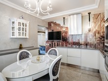 Квартира «Итальянские мотивы», кухня . Фото № 28494, автор Artscor Дизайн студия 