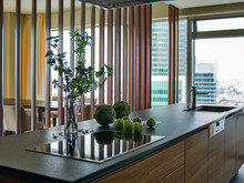 Квартира «Квартира в Москва-Сити», кухня . Фото № 28665, автор Филиппова Марина