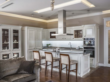 Квартира «Квартира в Б. Афанасьевском переулке.», кухня . Фото № 28785, автор Архитектурная мастерская Бориса Коломейченко 