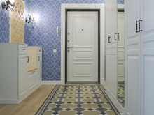 Квартира «Квартира в синих тонах», коридор . Фото № 30843, автор Efimovykh Elena