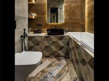 Квартира «Макси в Мини», ванная . Фото № 32225, автор Чехова-Корюкина Инна