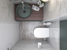 Квартира «ИМПЕРИЯ ВКУСА», ванная . Фото № 32435, автор Алёны Чекалиной Дизайн студия