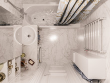 Квартира «СНЕЖНАЯ ИСТОРИЯ», ванная . Фото № 32791, автор Алёны Чекалиной Дизайн студия