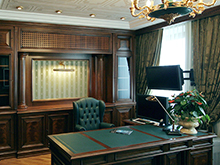 Квартира «», кабинет . Фото № 4900, автор Пятый радиус Архитектурное бюро