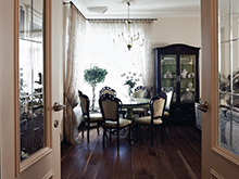 Квартира «», столовая . Фото № 5572, автор Проектная группа Поле-Дизайн 