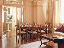 Квартира «», столовая . Фото № 5651, автор Дом-А 